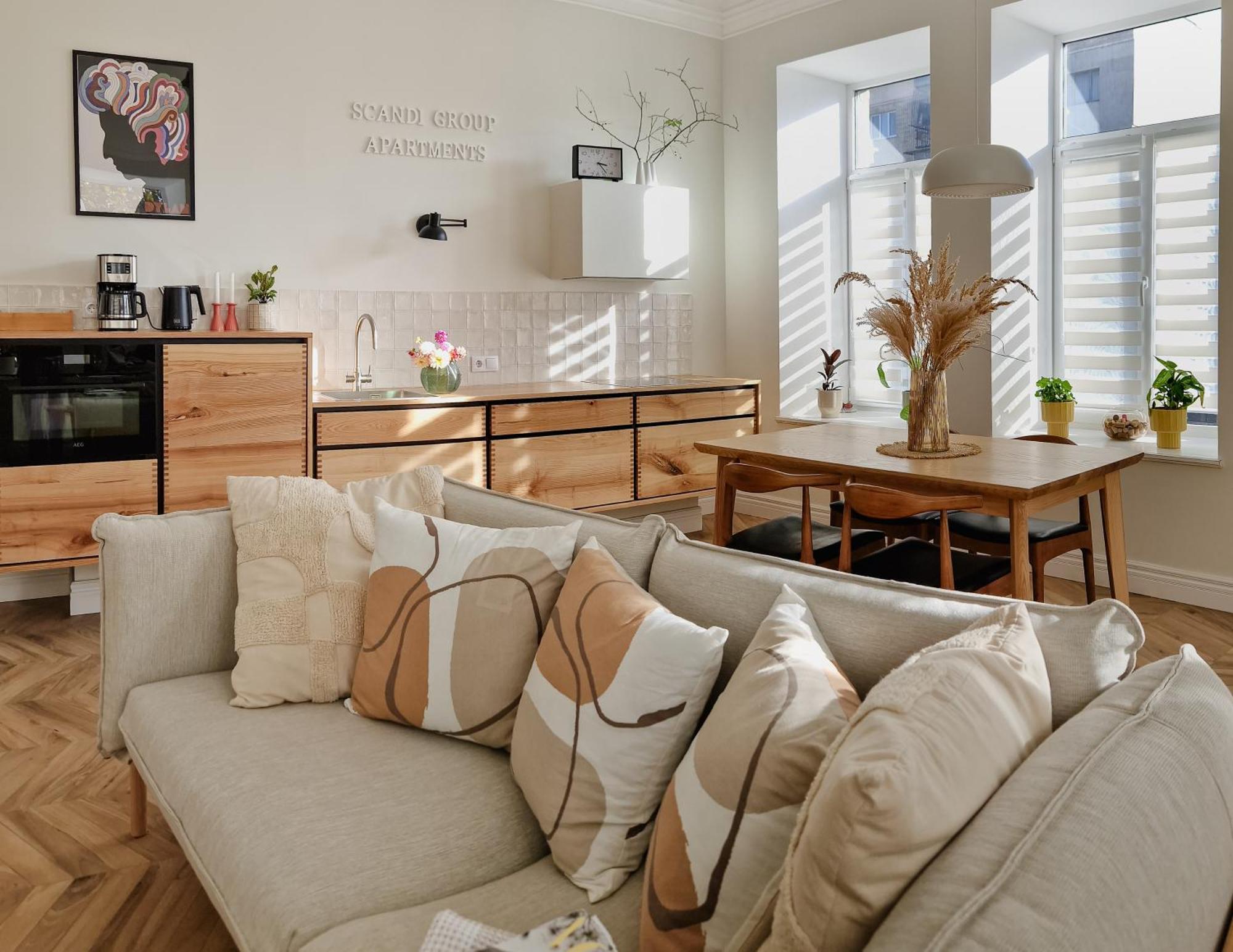 Scandi Group Apartaments Oldenburg Bagian luar foto